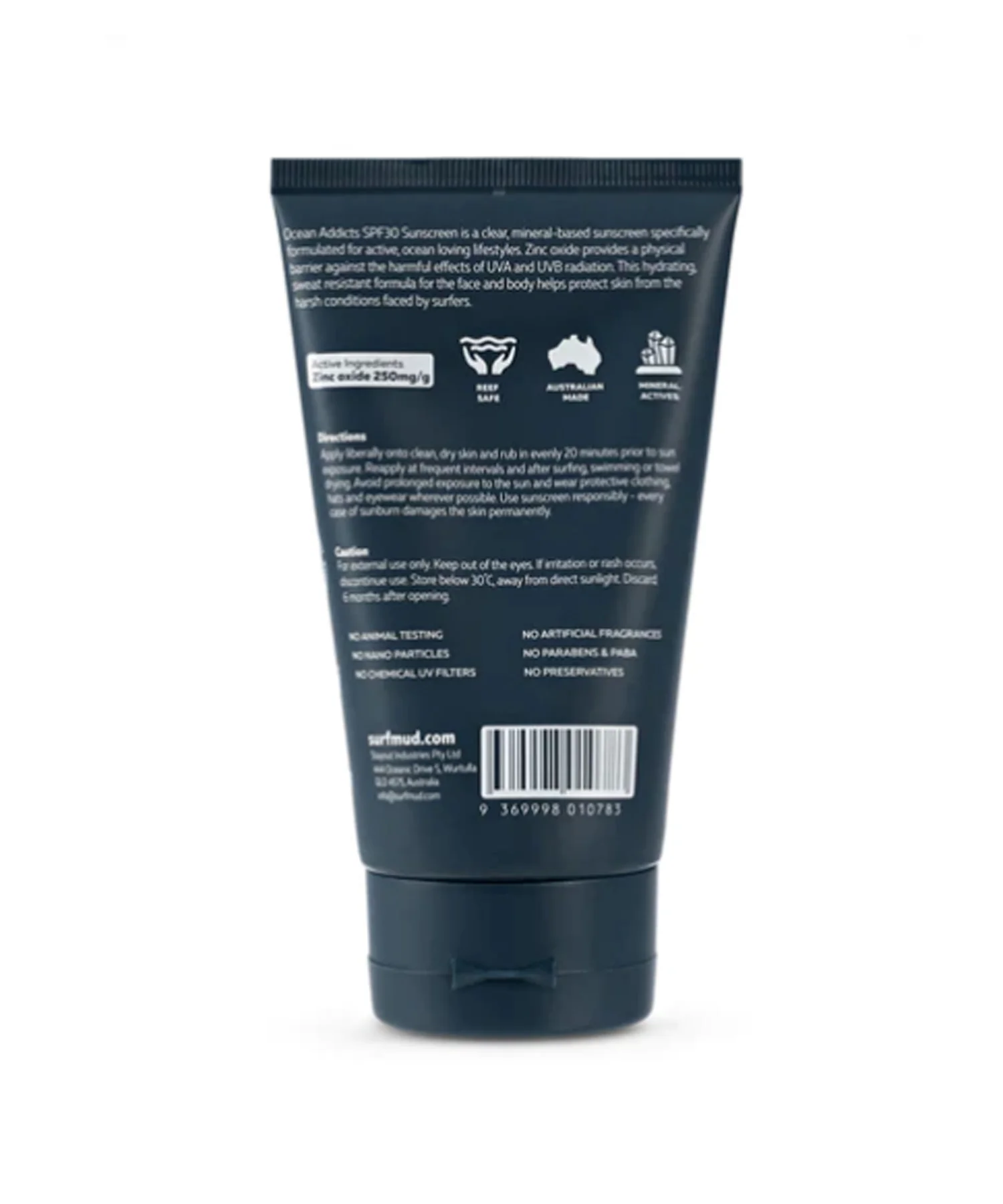 SURF MUD OCEAN ADDICTS SPF30 LOTION 125g - Image 2