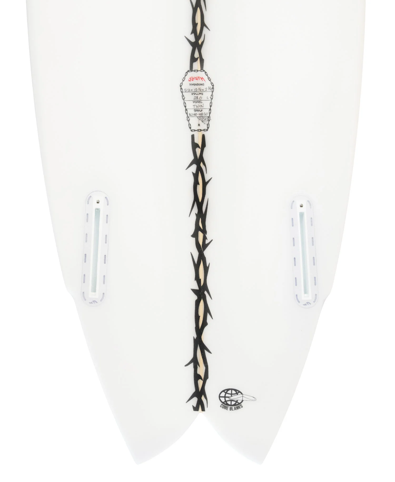 SYSTM 'RITUAL TWIN' SURFBOARD - Image 3