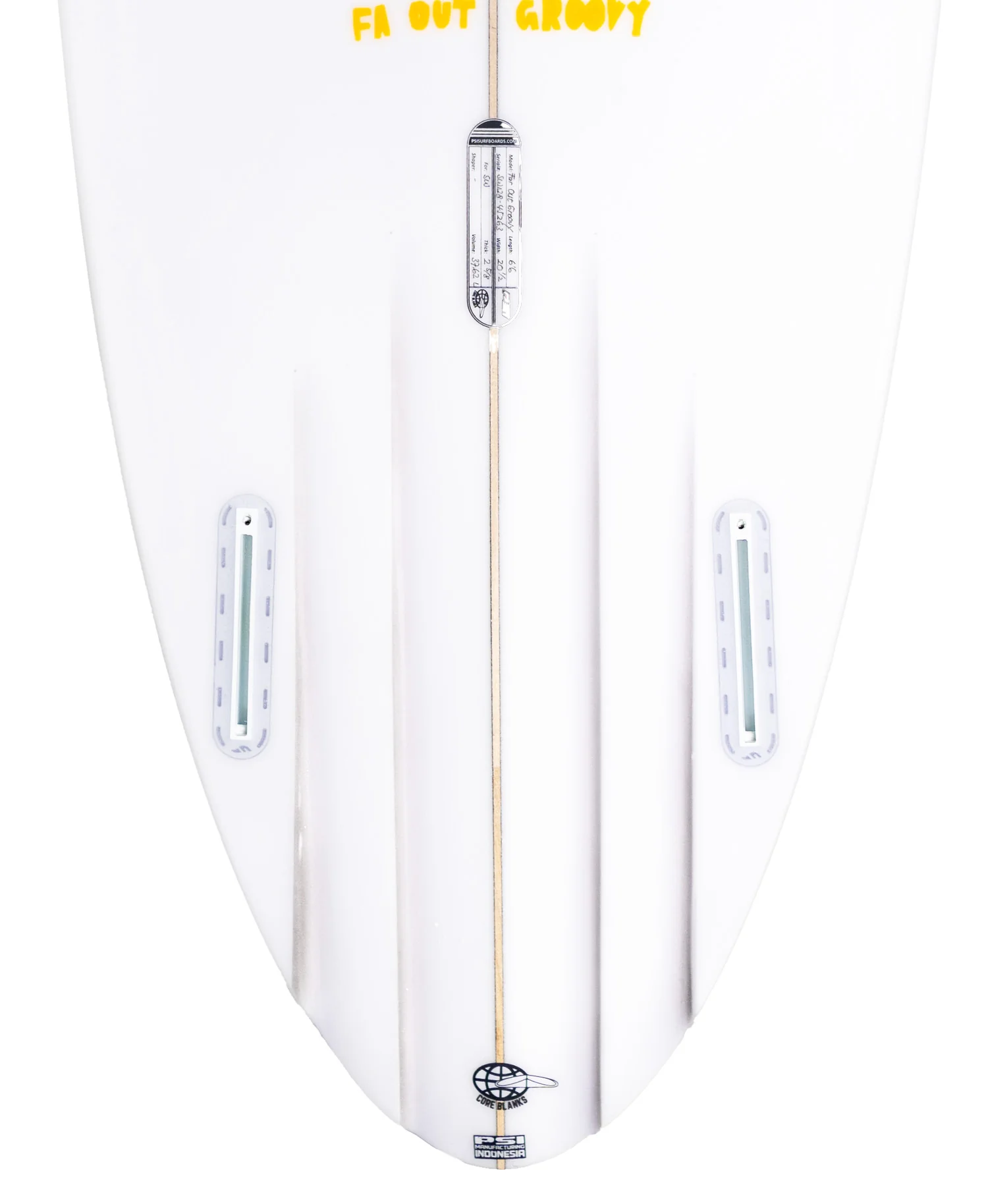 VAMPIRATE 'FAR OUT GROOVY' TWIN SURFBOARD - Image 3