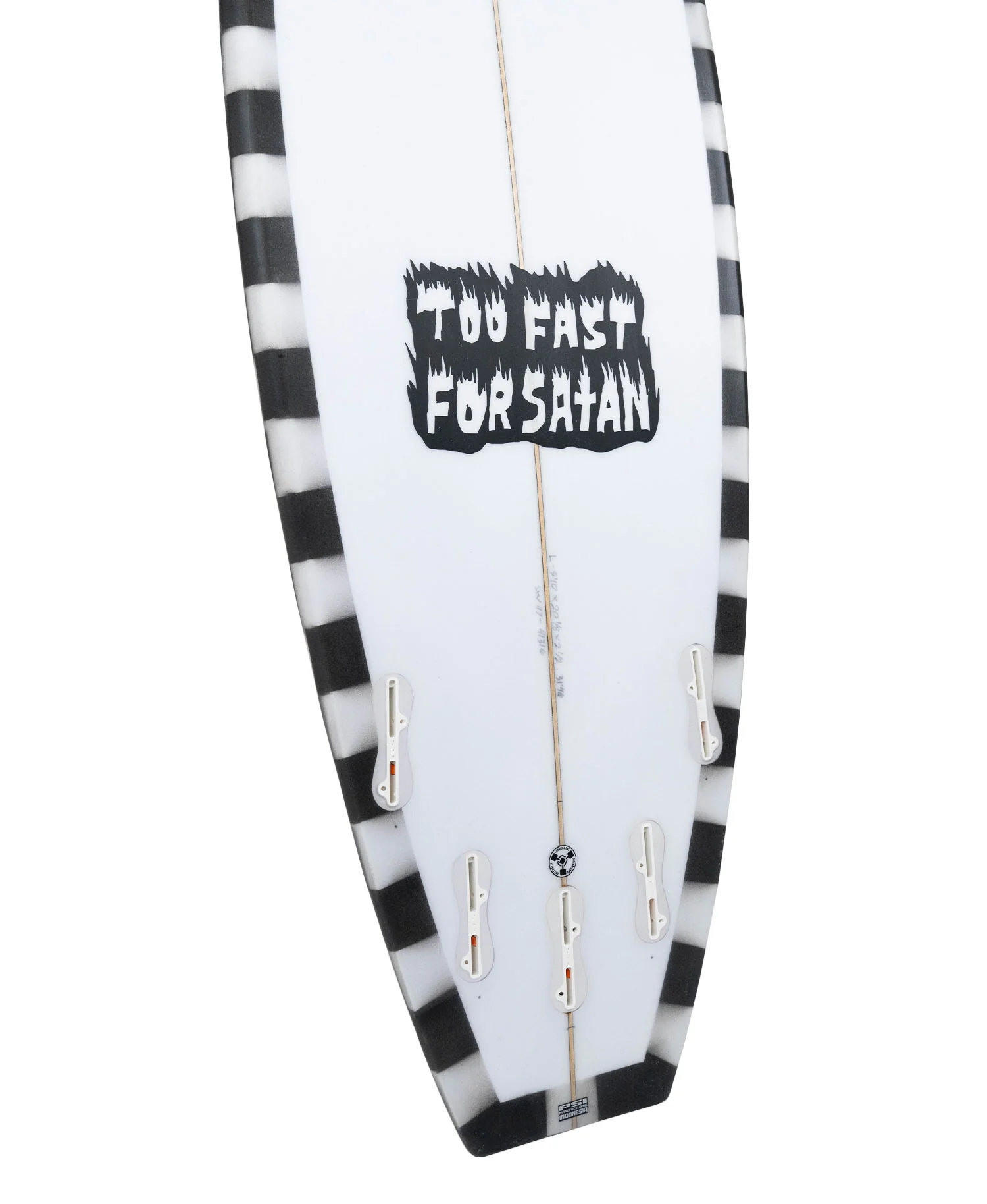 VAMPIRATE 'TOO FAST FOR SATAN' HYBRID SHORTBOARD - Image 5