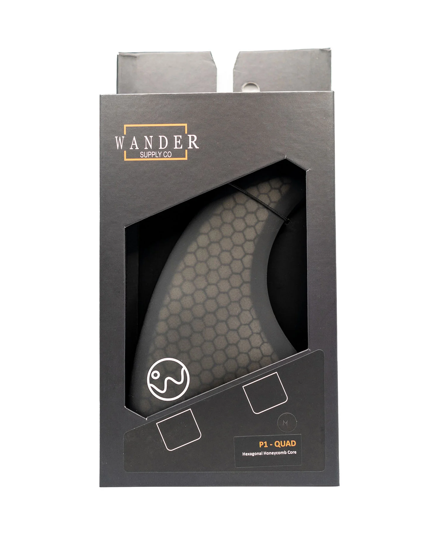 WANDER P1 MEDIUM QUAD FIN SET - FCS