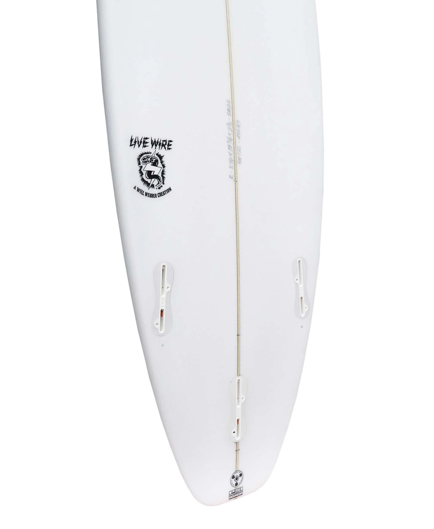 WILL WEBBER 'LIVE WIRE' SHORTBOARD - Image 3
